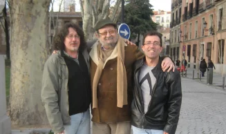 Jesús Martínez y Eduardo L. Prieto preparador de Lengua