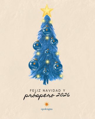 Feliz Navidad 2026 Opolengua Oposiciones de Lengua